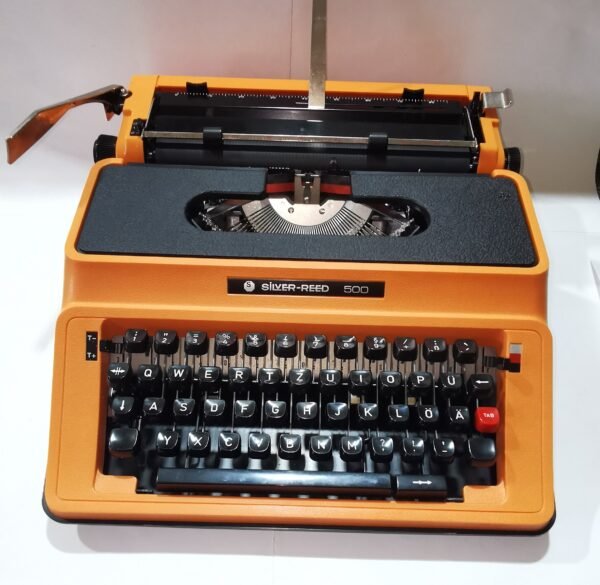 Máquina de Escribir Silver Reed 500 Vintage | Años 70 - Imagen 3