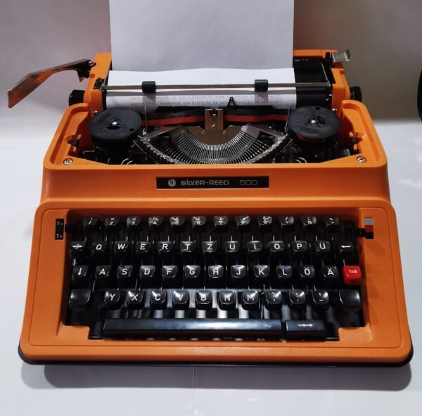 Máquina de Escribir Silver Reed 500 Vintage | Años 70