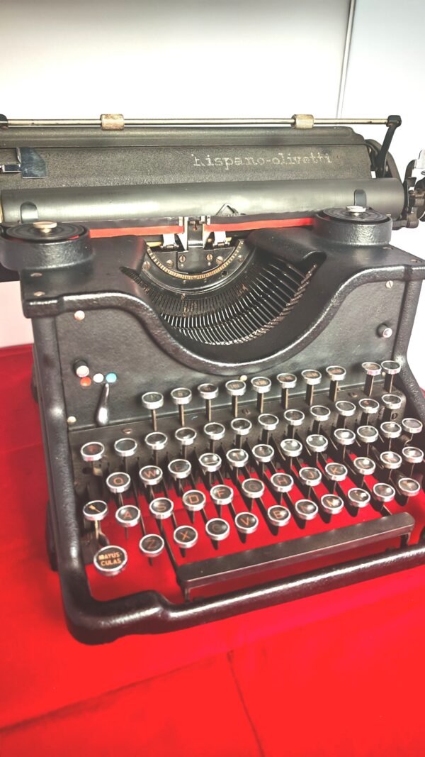 Máquina de Escribir Hispano Olivetti M40B  | Años 30 - Image 3