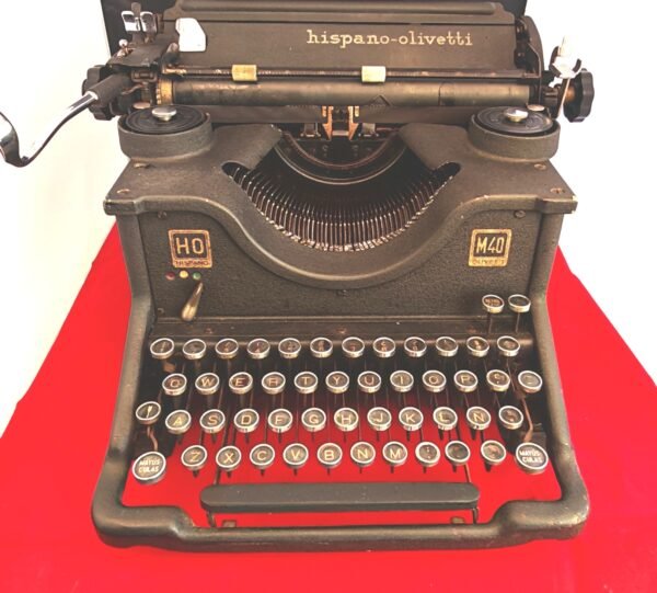 Máquina de Escribir Hispano Olivetti M40 | Años 30 - Imagen 2