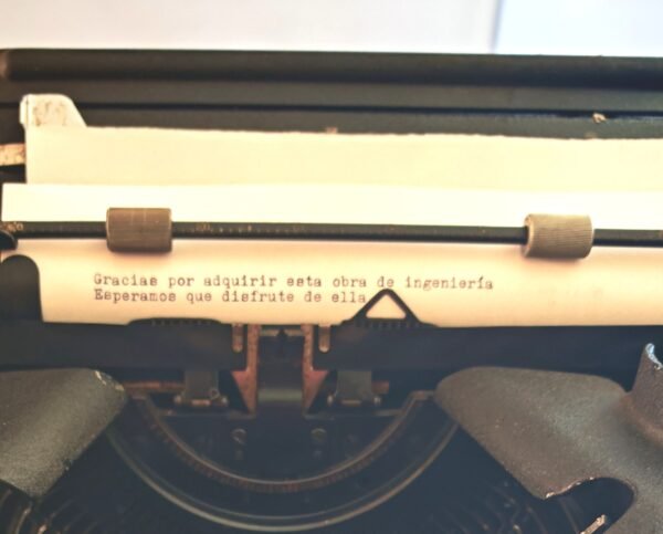 Máquina de Escribir Hispano Olivetti M40 | Años 30 - Imagen 9