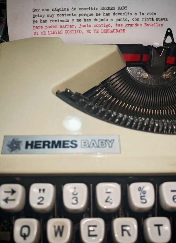 Máquina de Escribir Hermes Baby | Modelo Años 80 - Image 2