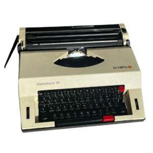 Máquina de Escribir Olympia Alphamatic 33 | Años 80