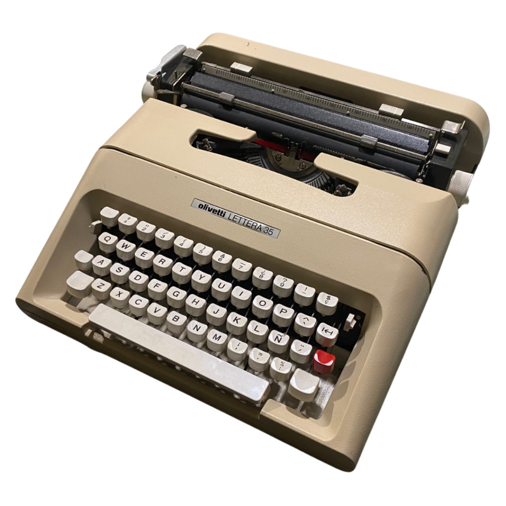 Máquina de Escribir Olivetti Lettera 35 - Mi Máquina de Escribir