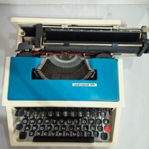 Underwood 315 Portátil – Máquina de escribir vintage original revisada y funcionando perfectamente