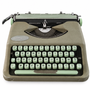 Hermes Baby Suiza | Máquina de Escribir Vintage Original y Coleccionable