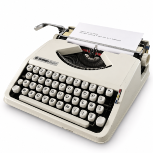 Hermes Baby con Ñ máquina de escribir vintage teclado QWERTY español